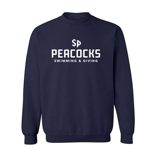 Saint Peter's - NCAA Women's Swimming & Diving : Audrey Franco - Classic Shersey Crewneck Sweatshirt-0