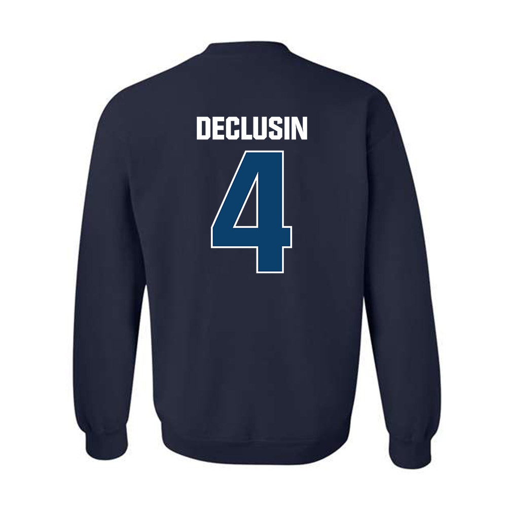 Saint Peter's - NCAA Baseball : Tyler DeClusin - Classic Shersey Crewneck Sweatshirt-1