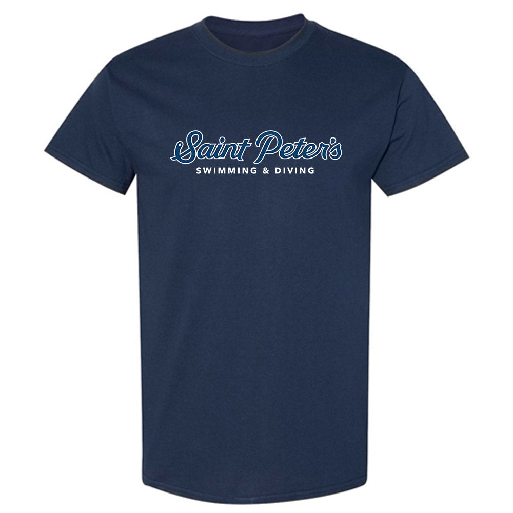 Saint Peter's - NCAA Men's Swimming & Diving : Ashton Smith - Classic Shersey T-Shirt-0