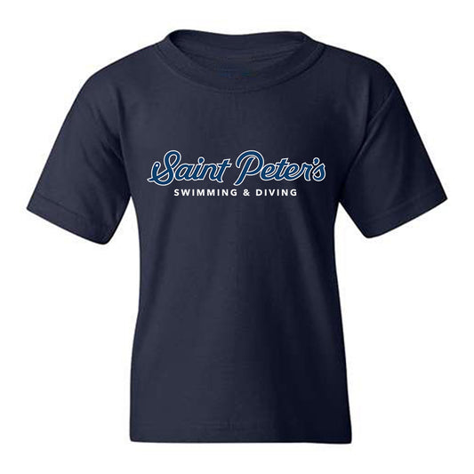Saint Peter's - NCAA Women's Swimming & Diving : Ella Schirtzinger - Classic Shersey Youth T-Shirt-0