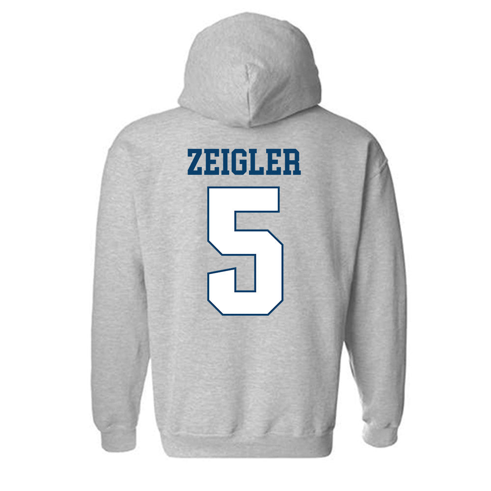 Saint Peter's - NCAA Men's Basketball : Armoni Zeigler - Classic Shersey Hooded Sweatshirt-1