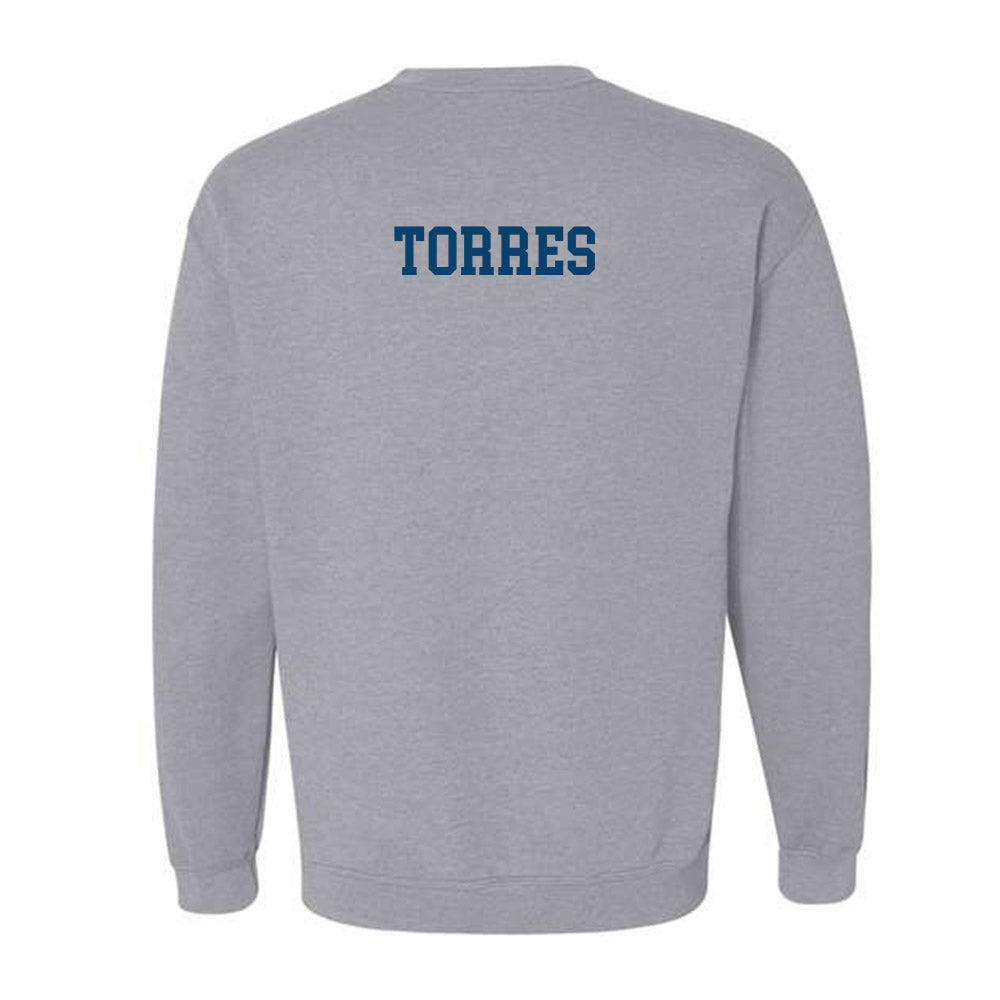 Saint Peter's - NCAA Men's Swimming & Diving : Anthony Torres - Classic Shersey Crewneck Sweatshirt-1