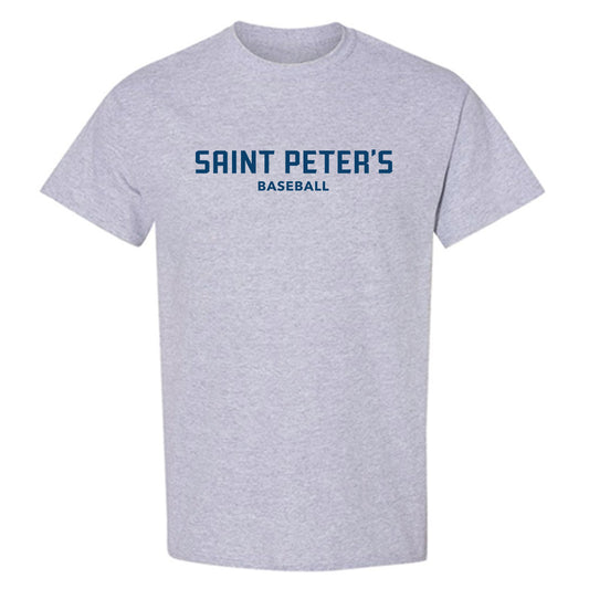 Saint Peter's - NCAA Baseball : Carter Ptak - Classic Shersey T-Shirt-0