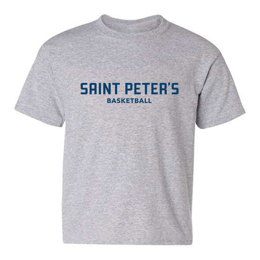Saint Peter's - NCAA Men's Basketball : Adetokunbo Bakare - Classic Shersey Youth T-Shirt-0