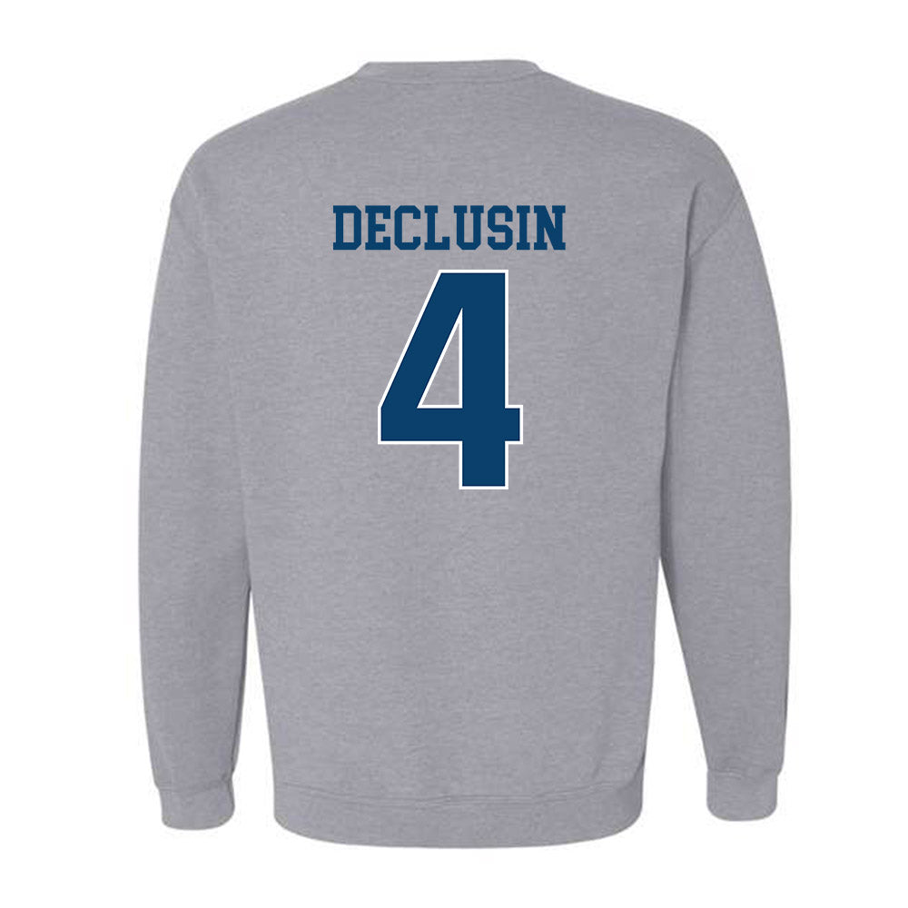 Saint Peter's - NCAA Baseball : Tyler DeClusin - Classic Shersey Crewneck Sweatshirt-1
