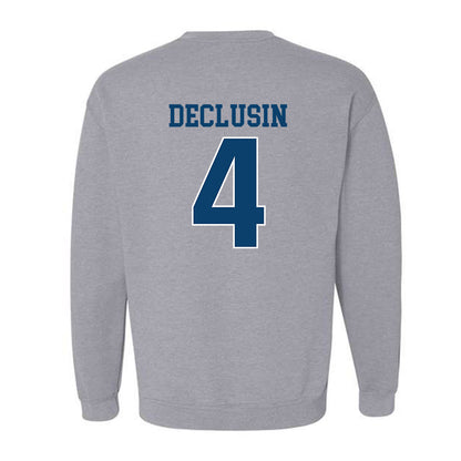 Saint Peter's - NCAA Baseball : Tyler DeClusin - Classic Shersey Crewneck Sweatshirt-1