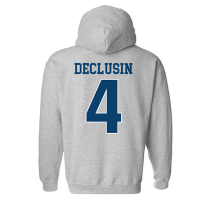 Saint Peter's - NCAA Baseball : Tyler DeClusin - Classic Shersey Hooded Sweatshirt-1