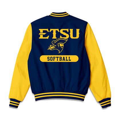 East Tennessee State - NCAA Softball : Maddison Stowell - Bomber Jacket