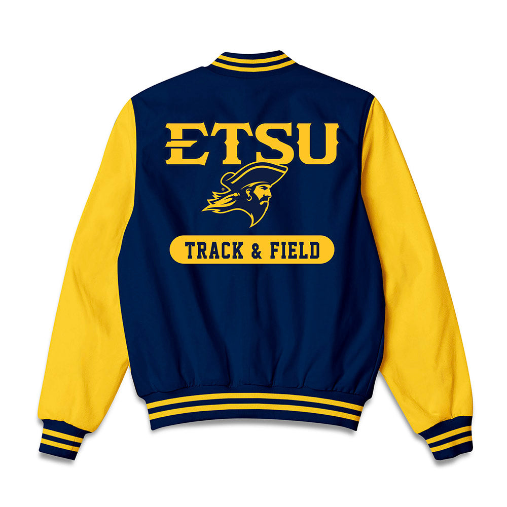 East Tennessee State - NCAA Women's Track & Field : Akera Molette - Bomber Jacket