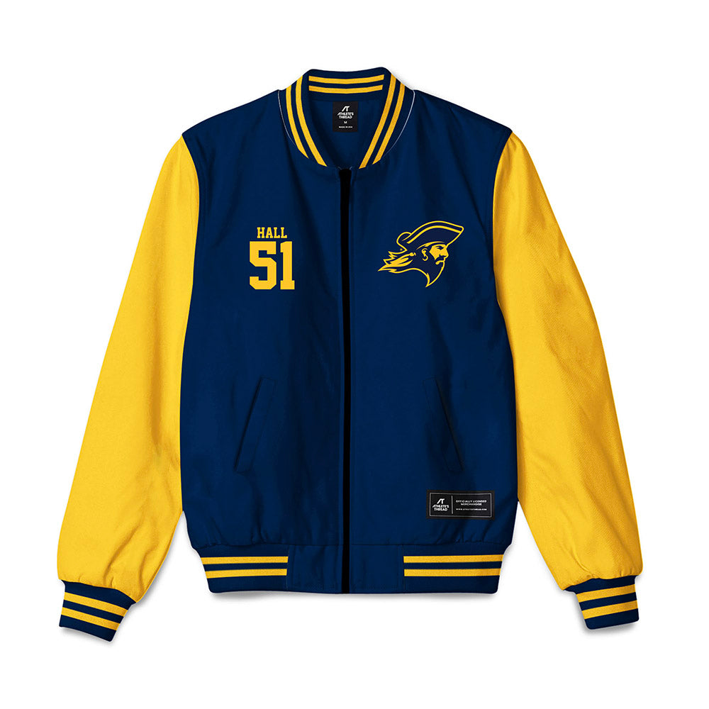East Tennessee State - NCAA Football : Isaiah Hall - Bomber Jacket-0