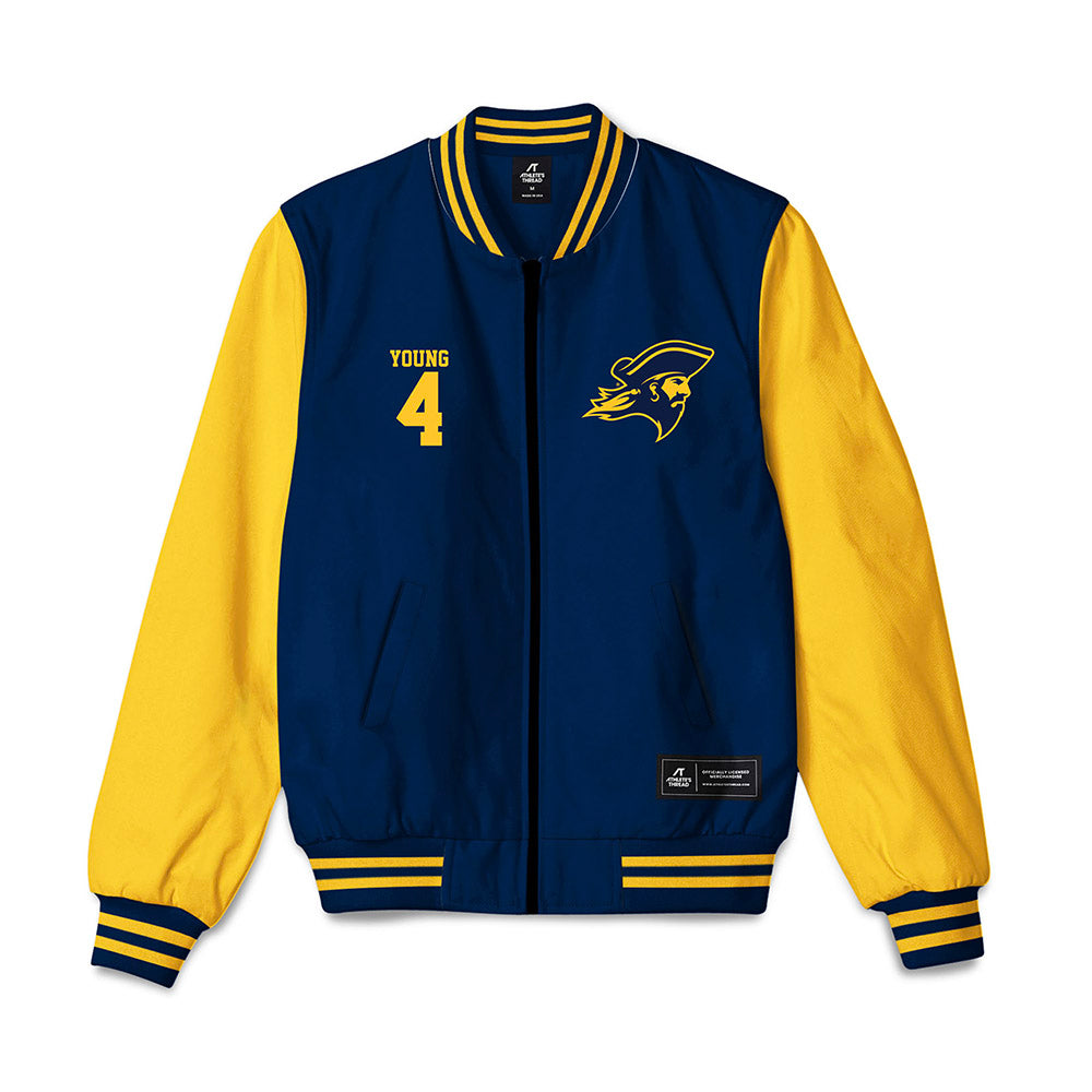 East Tennessee State - NCAA Softball : Cameron Young - Bomber Jacket