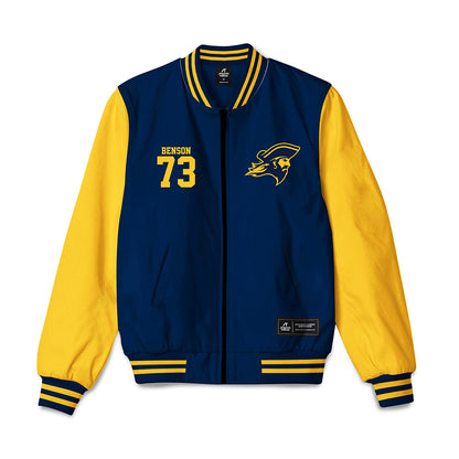 East Tennessee State - NCAA Football : Joshua Benson - Bomber Jacket-0