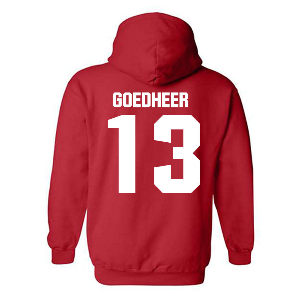 Bradley - NCAA Women's Volleyball : Adeline Goedheer - Classic Shersey Hooded Sweatshirt-1