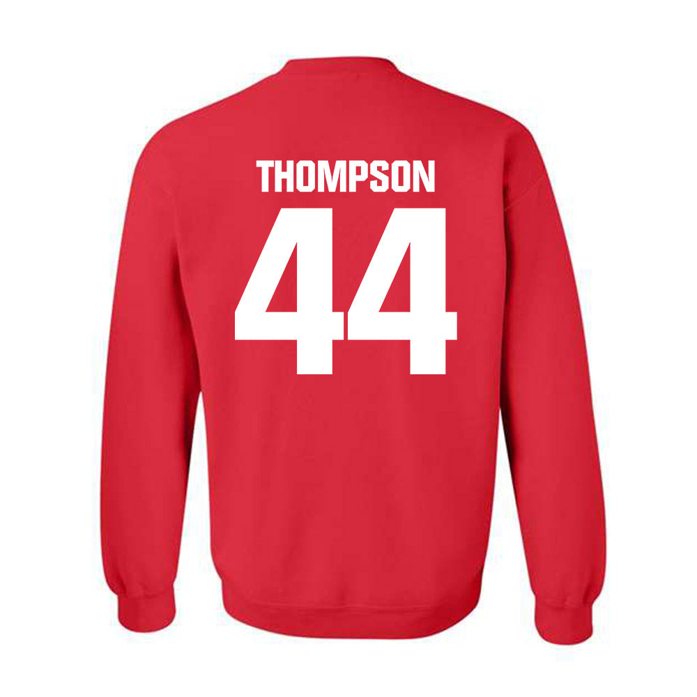 Bradley - NCAA Baseball : Gavin Thompson - Classic Shersey Crewneck Sweatshirt-1