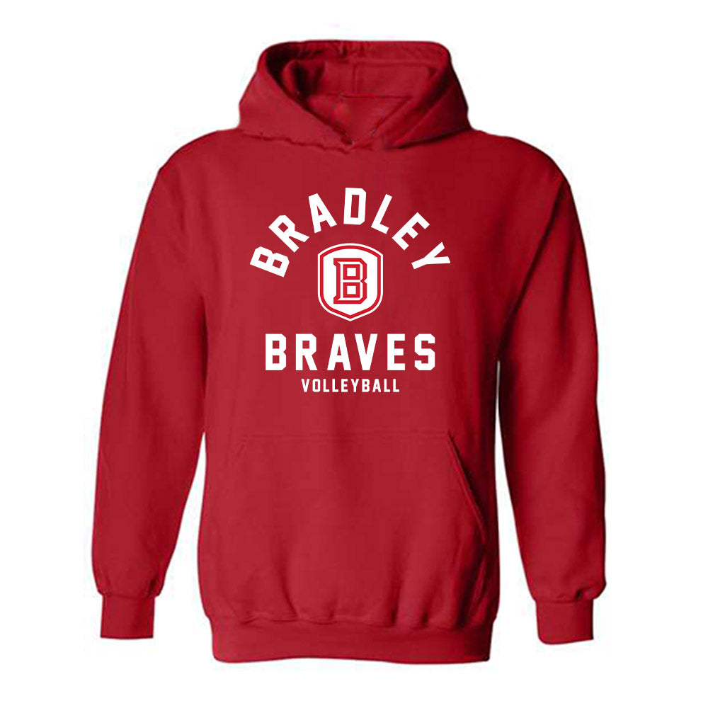 Bradley - NCAA Women's Volleyball : Anna Kiss - Classic Shersey Hooded Sweatshirt-0