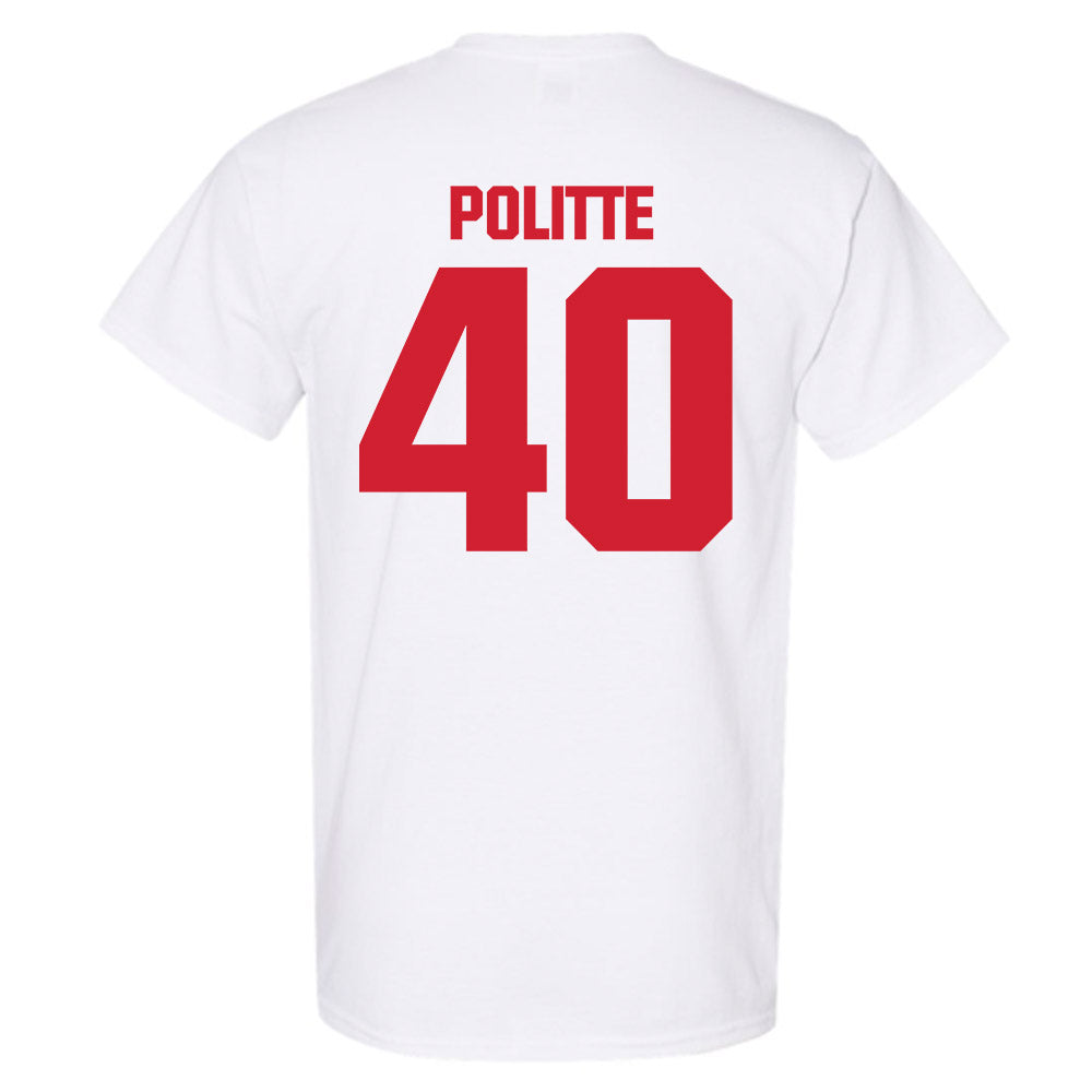 Bradley - NCAA Baseball : Drew Politte - Classic Shersey T-Shirt-1