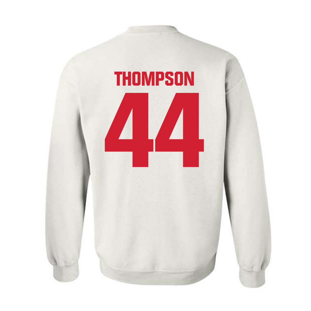 Bradley - NCAA Baseball : Gavin Thompson - Classic Shersey Crewneck Sweatshirt-1