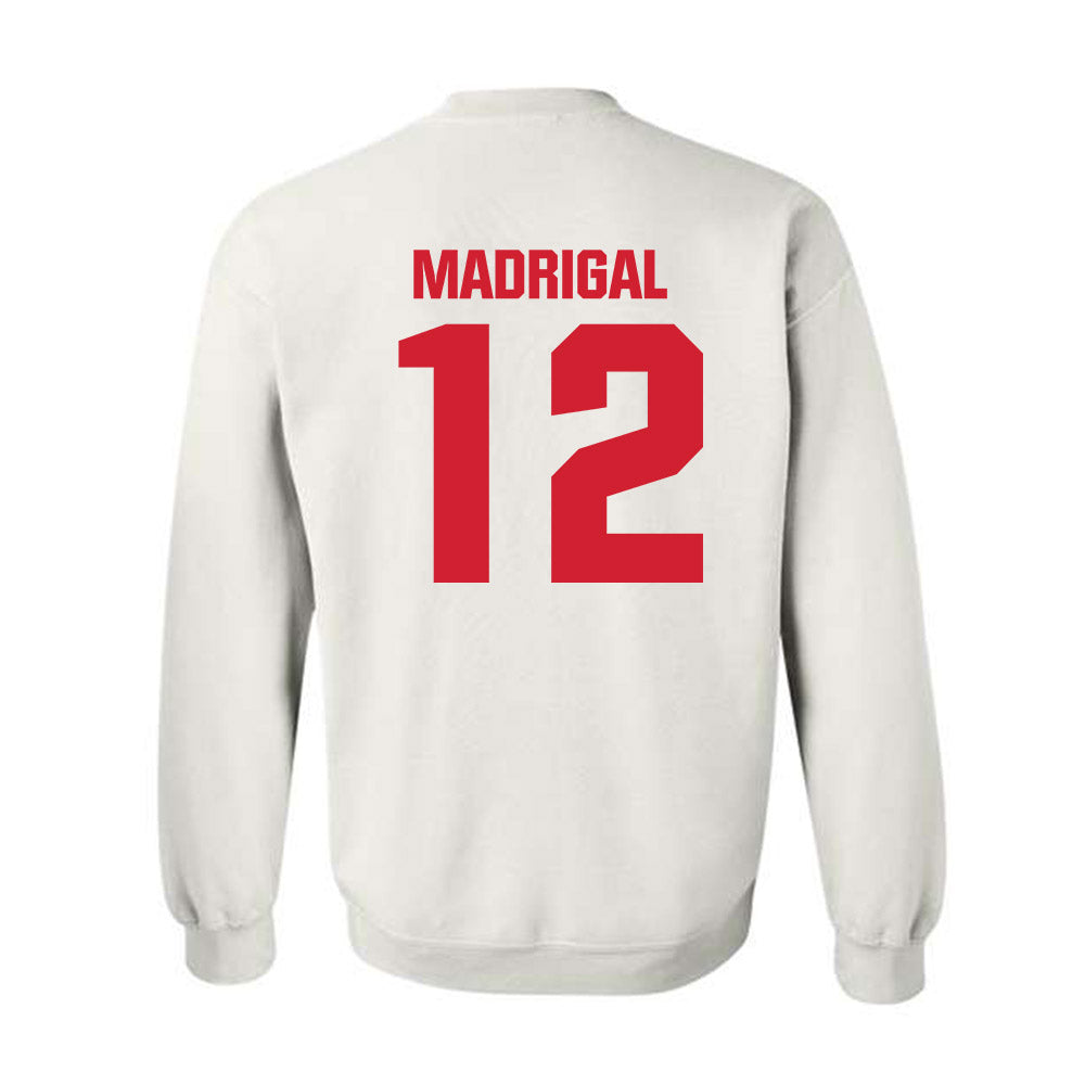 Bradley - NCAA Men's Soccer : Emilio Madrigal - Classic Shersey Crewneck Sweatshirt-1