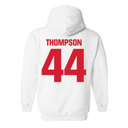 Bradley - NCAA Baseball : Gavin Thompson - Classic Shersey Hooded Sweatshirt-1