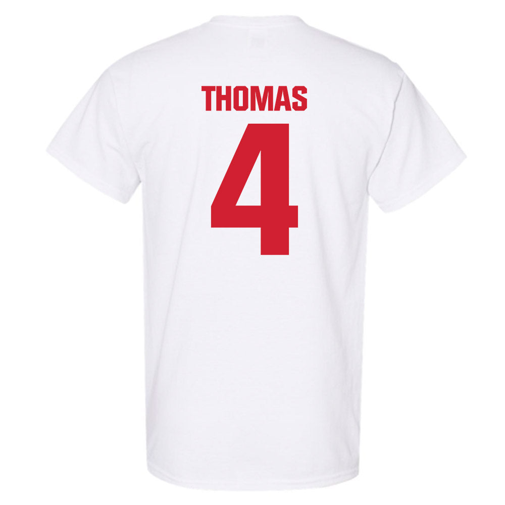 Bradley - NCAA Men's Basketball : Corey Thomas - Classic Shersey T-Shirt-1