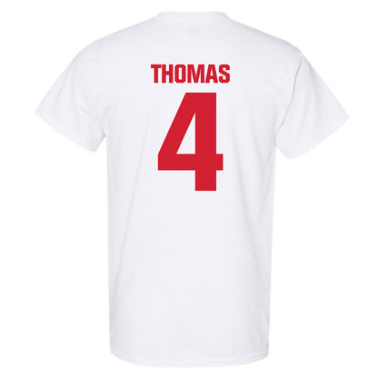Bradley - NCAA Men's Basketball : Corey Thomas - Classic Shersey T-Shirt-1