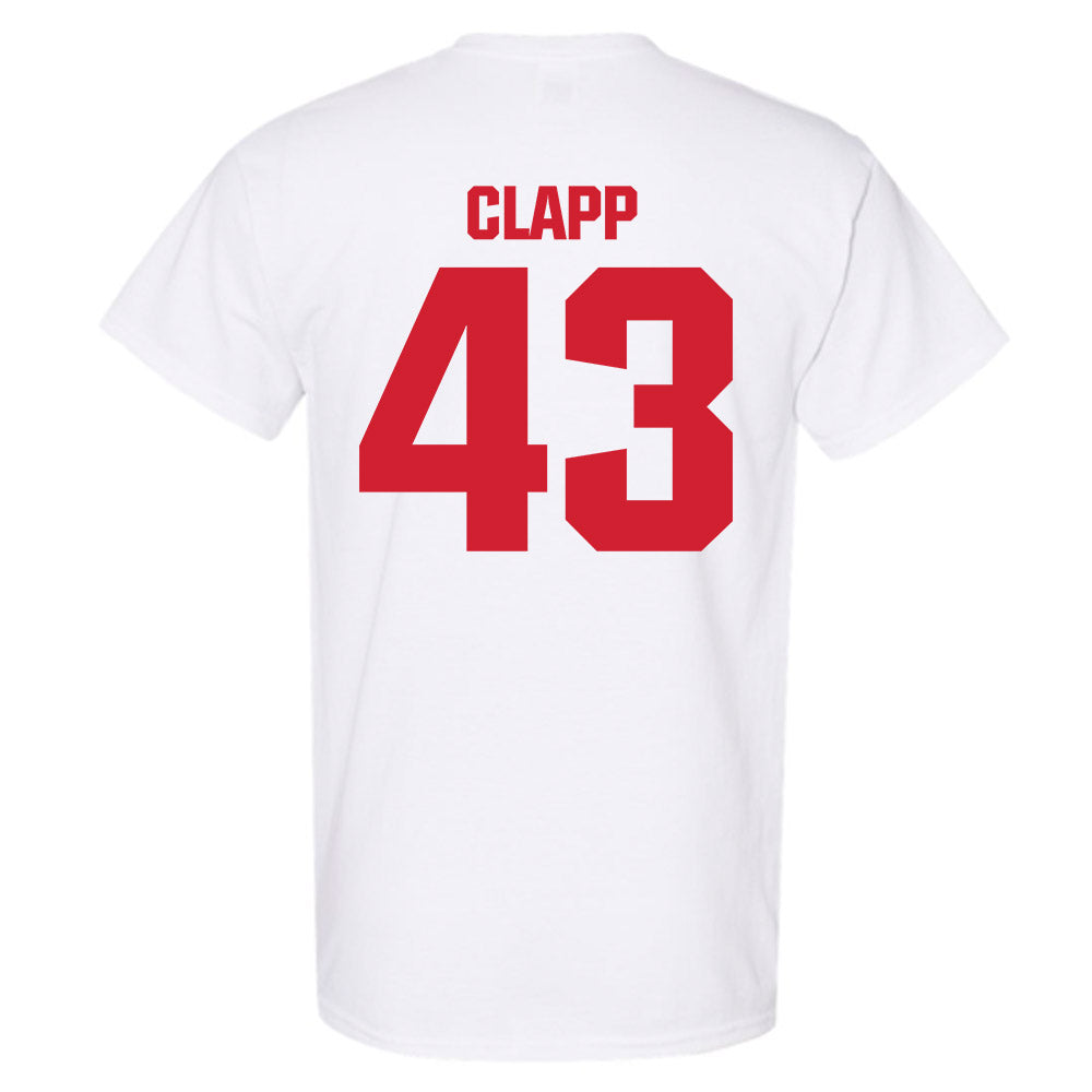 Bradley - NCAA Baseball : Reece Clapp - Classic Shersey T-Shirt-1