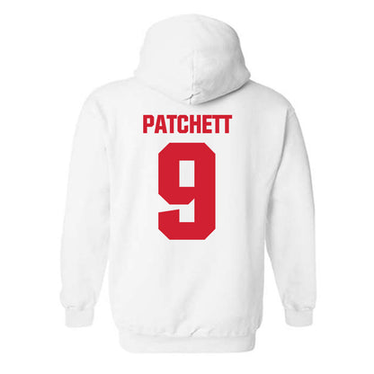 Bradley - NCAA Women's Volleyball : Ava Patchett - Classic Shersey Hooded Sweatshirt-1