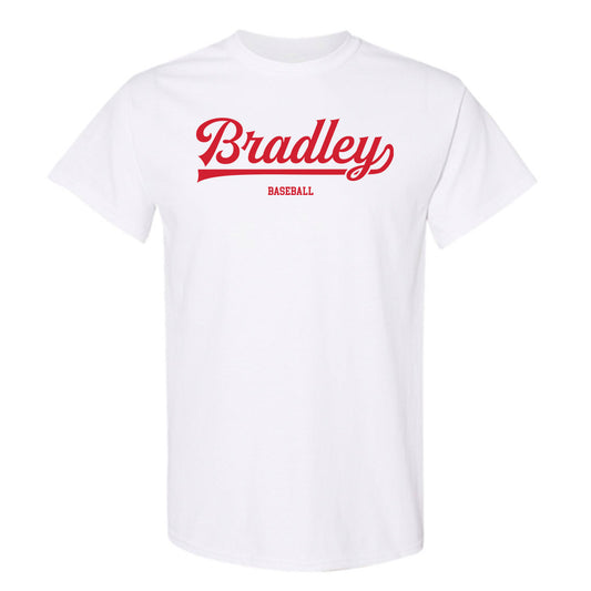 Bradley - NCAA Baseball : Reece Clapp - Classic Shersey T-Shirt-0