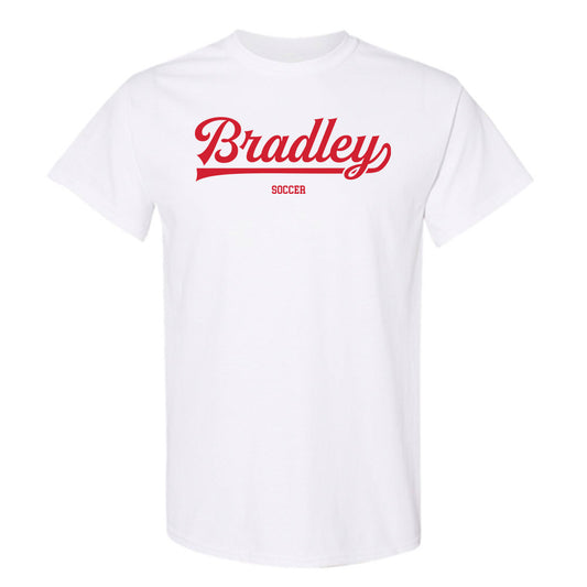 Bradley - NCAA Men's Soccer : Emilio Madrigal - Classic Shersey T-Shirt-0