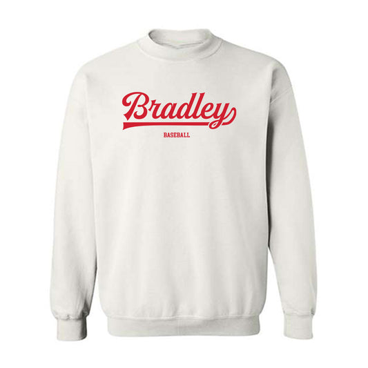 Bradley - NCAA Baseball : Drew Politte - Classic Shersey Crewneck Sweatshirt-0
