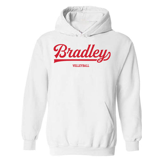 Bradley - NCAA Women's Volleyball : Anna Kiss - Classic Shersey Hooded Sweatshirt-0