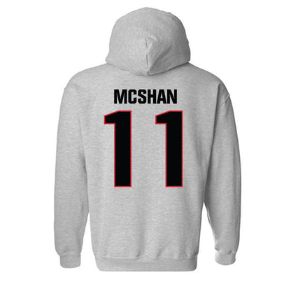 Bradley - NCAA Women's Volleyball : Emily McShan - Classic Shersey Hooded Sweatshirt-1