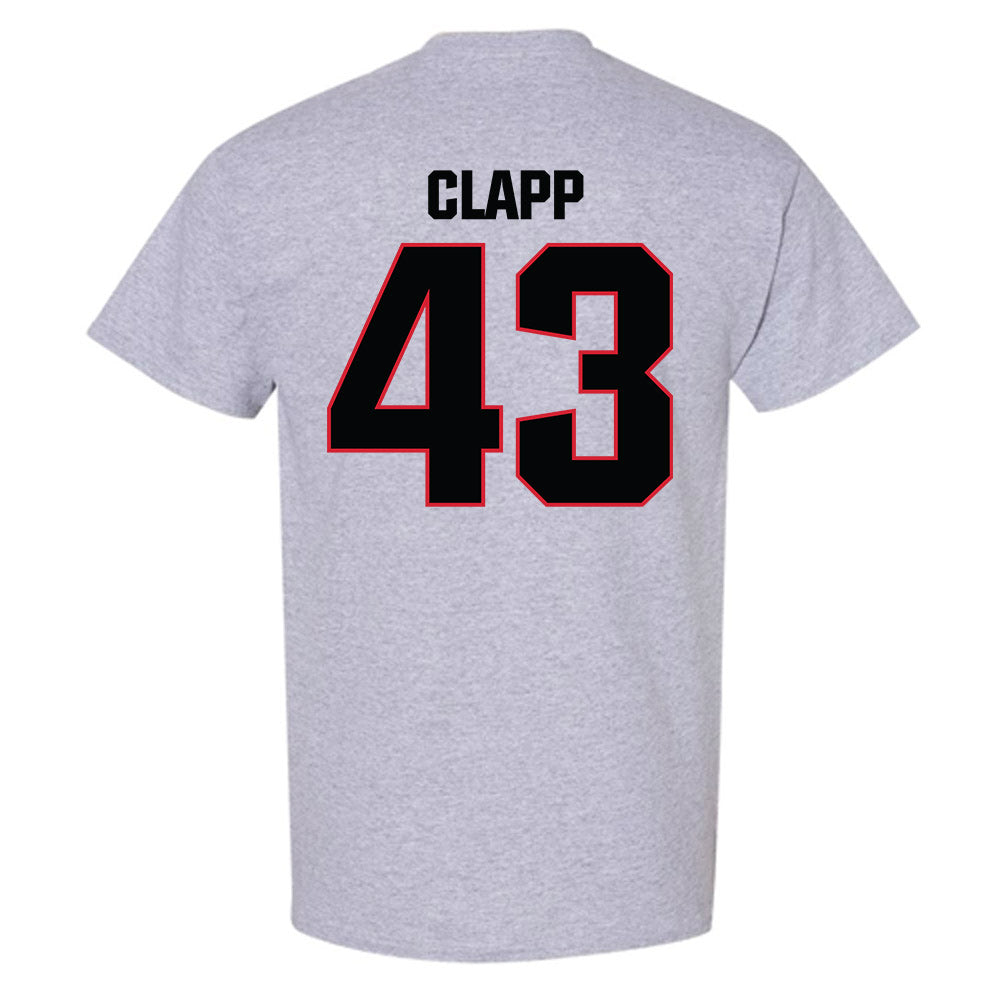 Bradley - NCAA Baseball : Reece Clapp - Classic Shersey T-Shirt-1