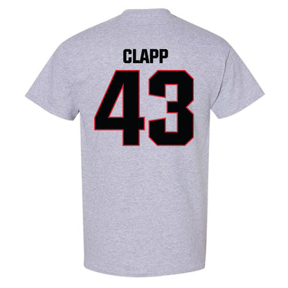 Bradley - NCAA Baseball : Reece Clapp - Classic Shersey T-Shirt-1