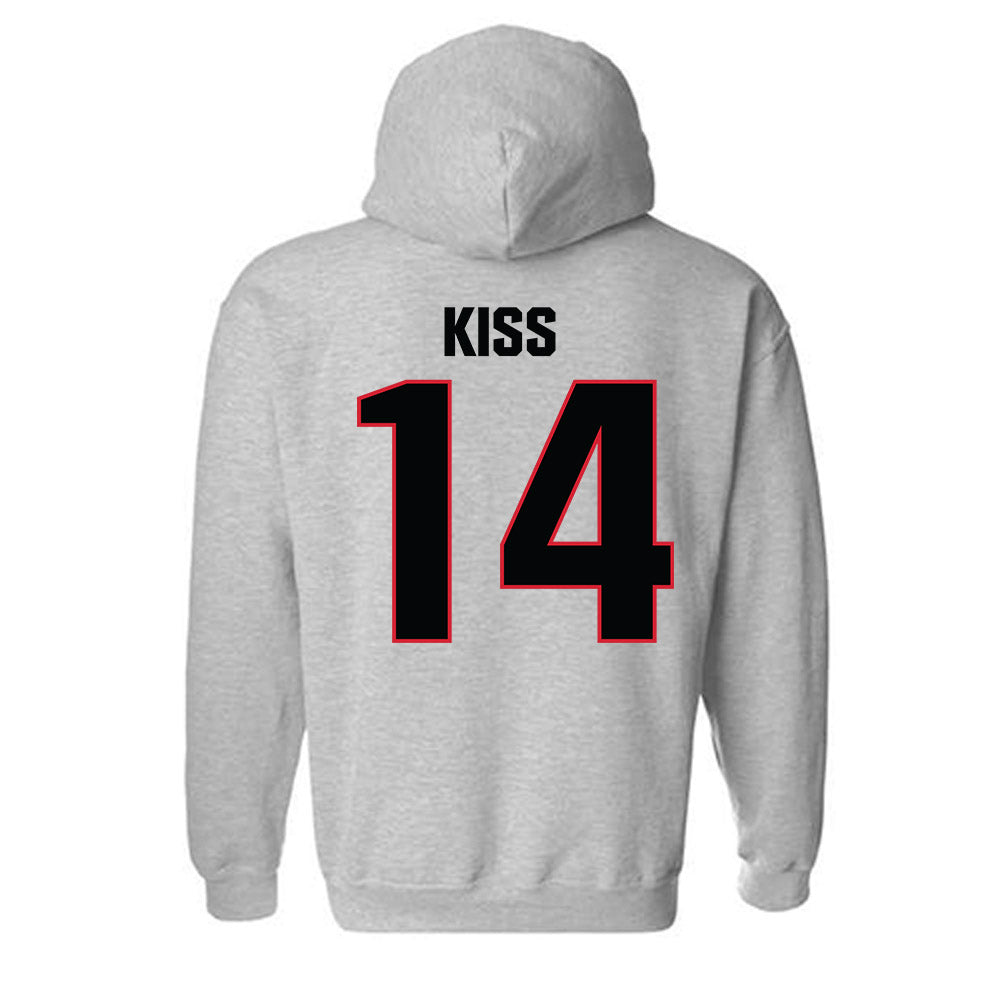 Bradley - NCAA Women's Volleyball : Anna Kiss - Classic Shersey Hooded Sweatshirt-1