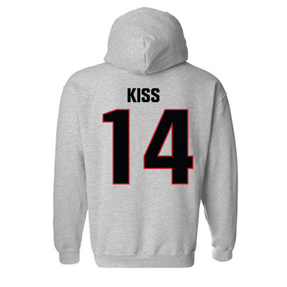 Bradley - NCAA Women's Volleyball : Anna Kiss - Classic Shersey Hooded Sweatshirt-1
