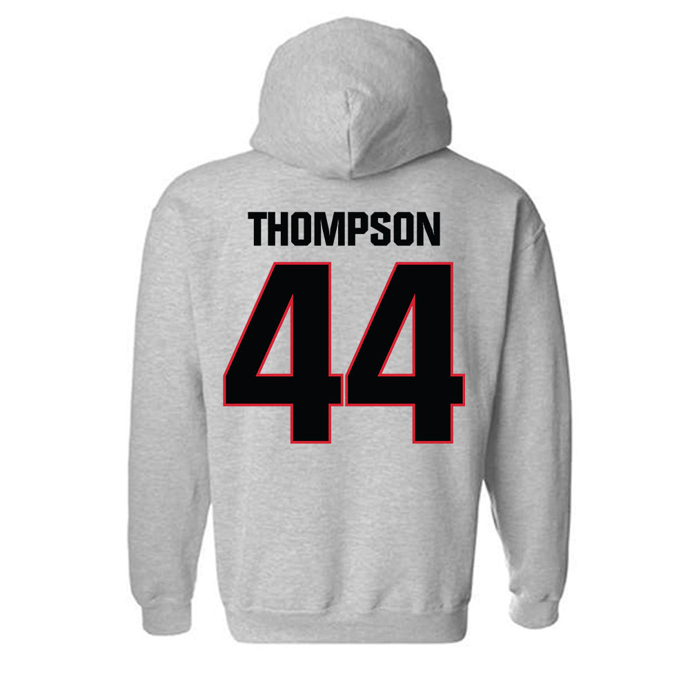 Bradley - NCAA Baseball : Gavin Thompson - Classic Shersey Hooded Sweatshirt-1