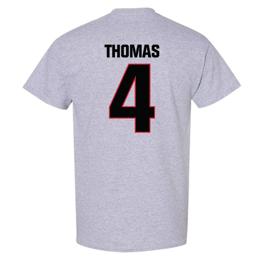 Bradley - NCAA Men's Basketball : Corey Thomas - Classic Shersey T-Shirt-1