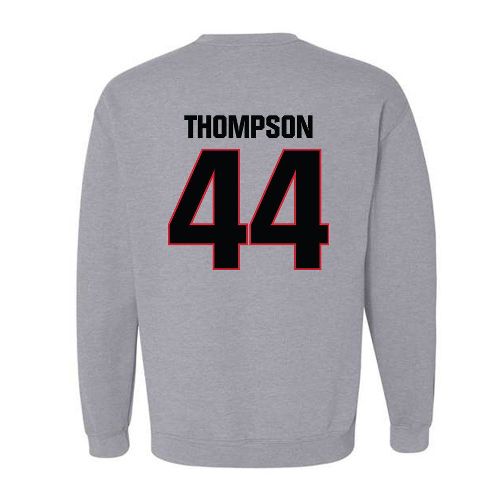 Bradley - NCAA Baseball : Gavin Thompson - Classic Shersey Crewneck Sweatshirt-1