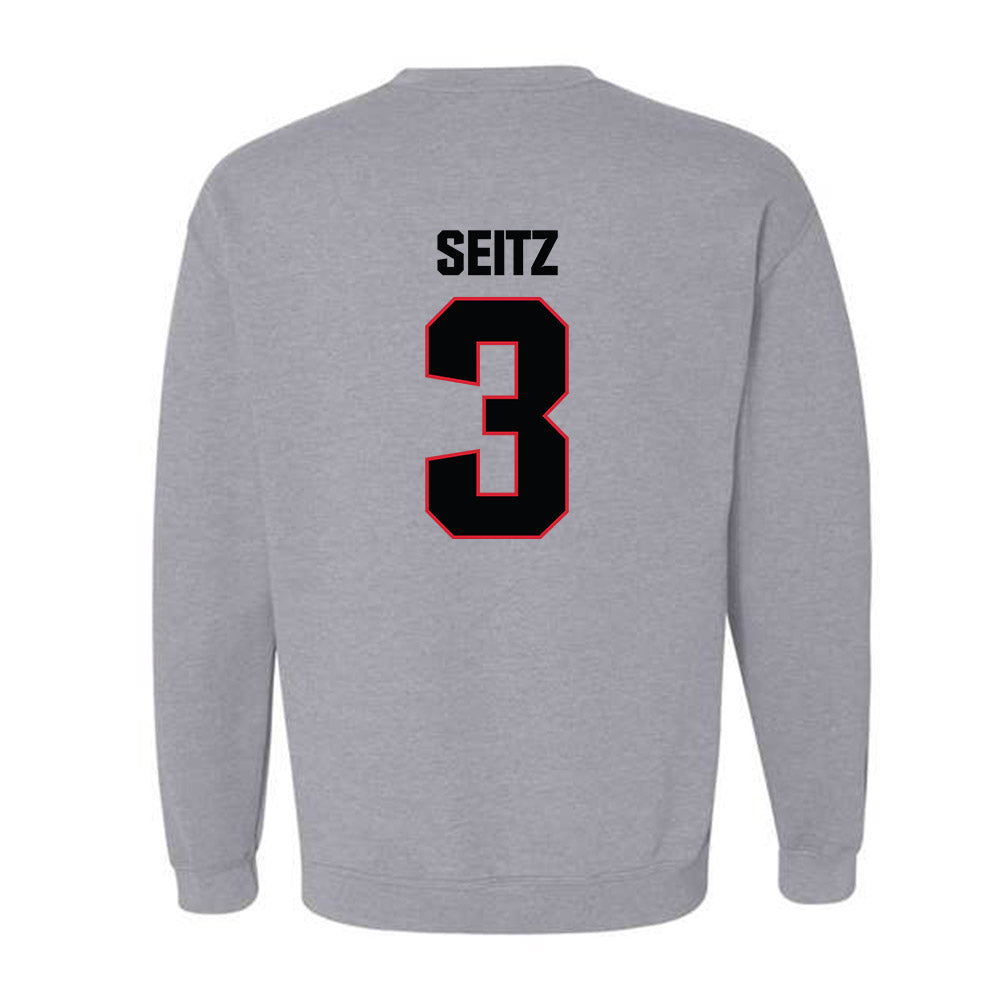 Bradley - NCAA Softball : Brynna Seitz - Classic Shersey Crewneck Sweatshirt-1