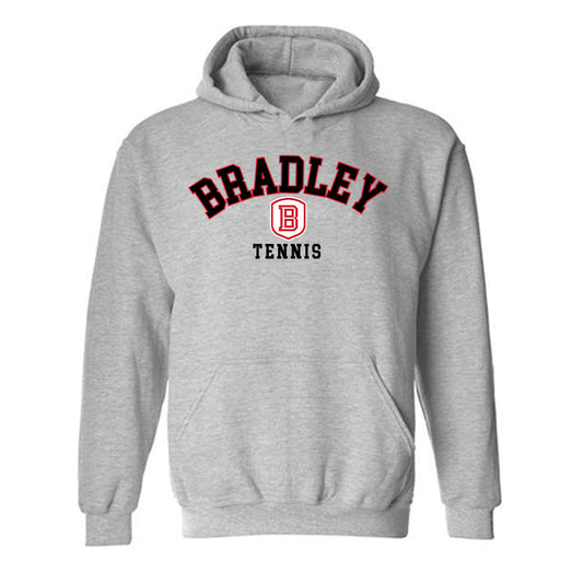 Bradley - NCAA Women's Tennis : Madi Rogers - Classic Shersey Hooded Sweatshirt-0