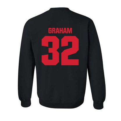 Bradley - NCAA Men's Soccer : Thomas Graham - Classic Shersey Crewneck Sweatshirt-1