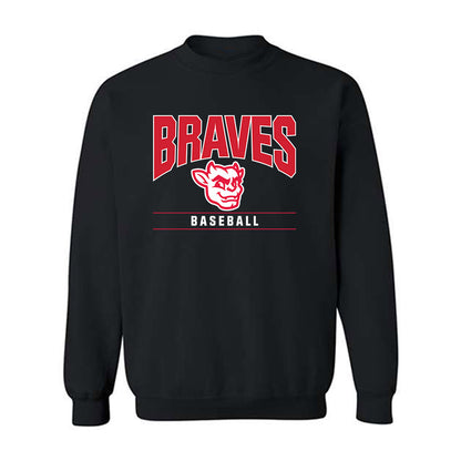 Bradley - NCAA Baseball : Drew Politte - Classic Shersey Crewneck Sweatshirt-0