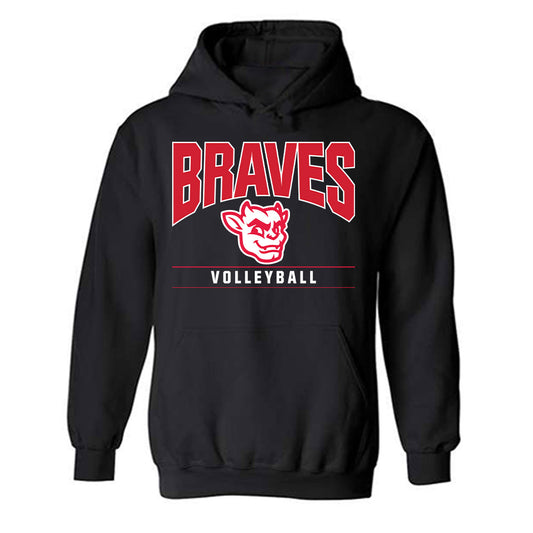 Bradley - NCAA Women's Volleyball : Ava Patchett - Classic Shersey Hooded Sweatshirt-0