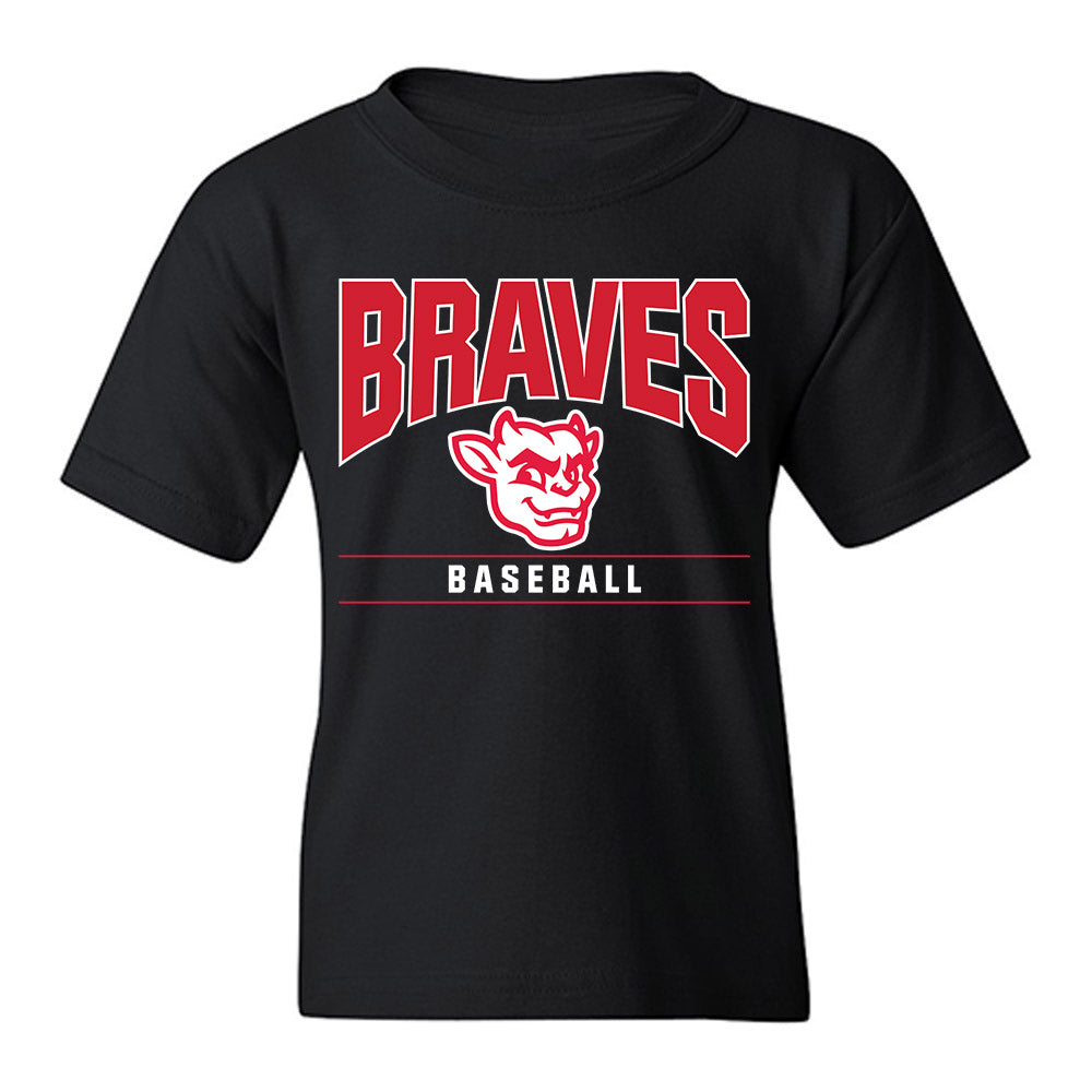Bradley - NCAA Baseball : Drew Politte - Classic Shersey Youth T-Shirt-0