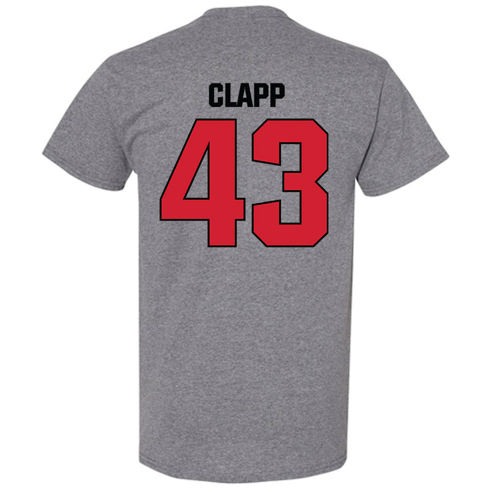 Bradley - NCAA Baseball : Reece Clapp - Classic Shersey T-Shirt-1