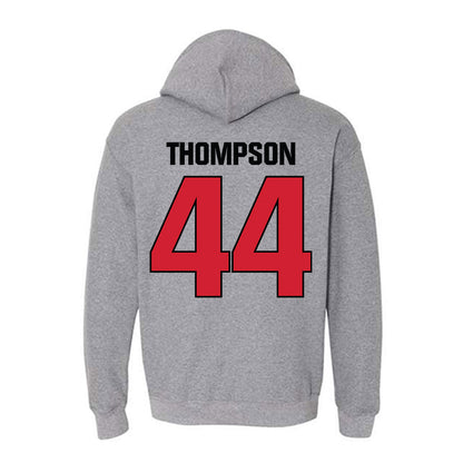Bradley - NCAA Baseball : Gavin Thompson - Classic Shersey Hooded Sweatshirt-1