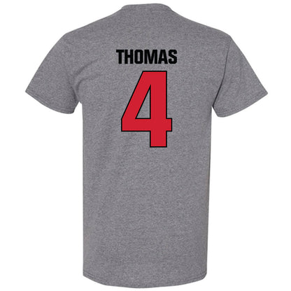 Bradley - NCAA Men's Basketball : Corey Thomas - Classic Shersey T-Shirt-1