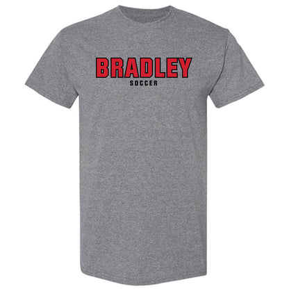 Bradley - NCAA Men's Soccer : Emilio Madrigal - Classic Shersey T-Shirt-0
