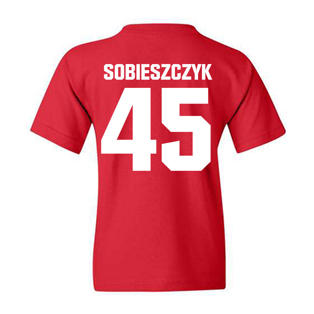 Bradley - NCAA Baseball : Isaac Sobieszczyk - Classic Shersey Youth T-Shirt-1